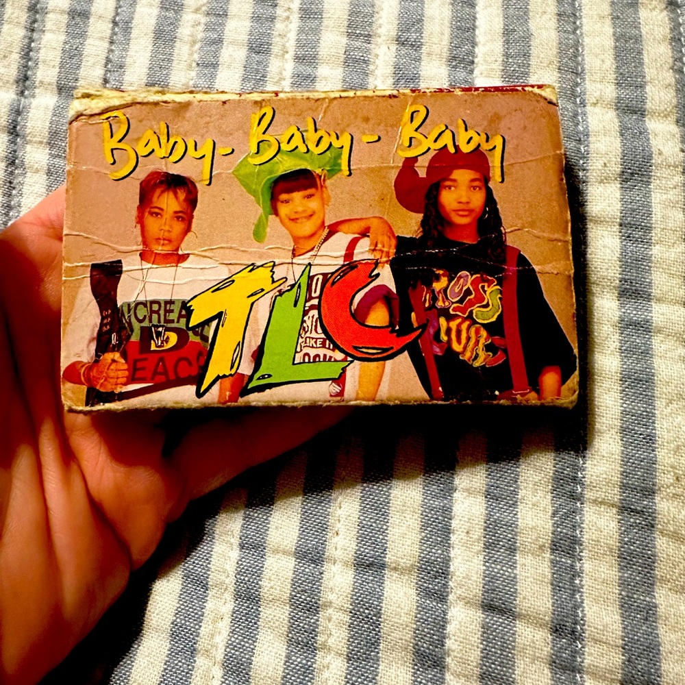 TLC Baby-Baby-Baby Cassette Single 1992 LaFace Records 73008-24028-4 Vtg 90s R&B